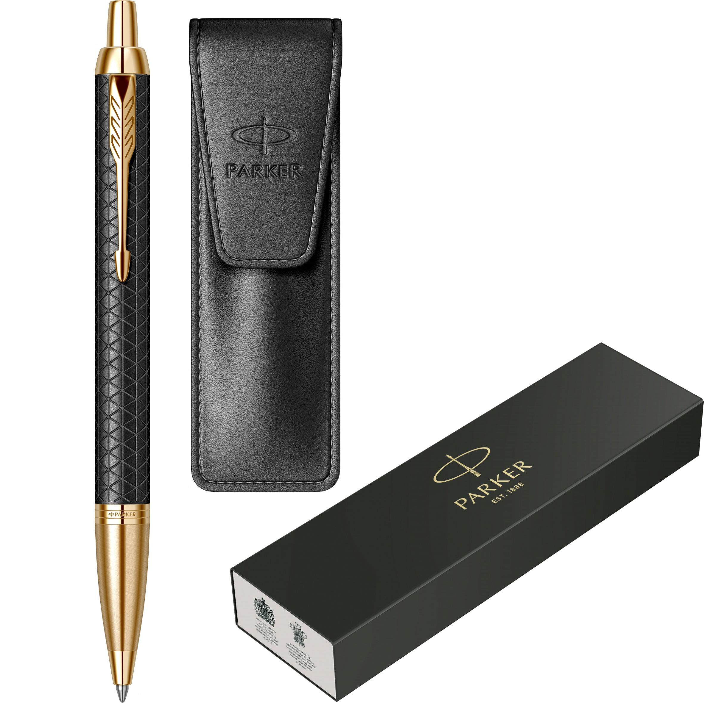 Pix Parker IM Royal Premium Black/ Gold GT cu Etui