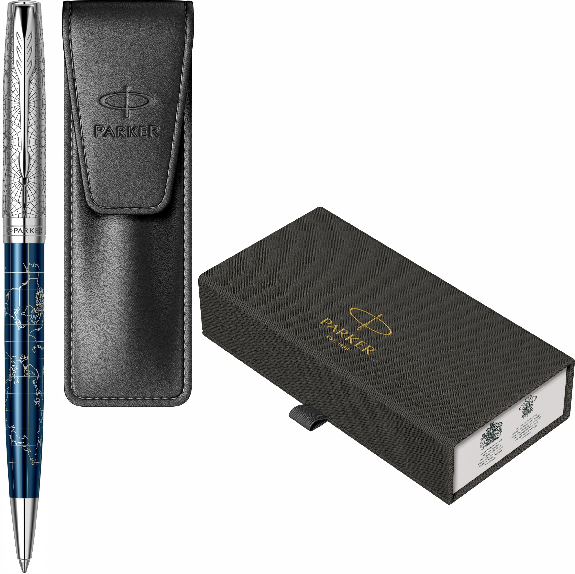 Pix Sonnet Royal SE Atlas Blue Silver PDT cu Etui