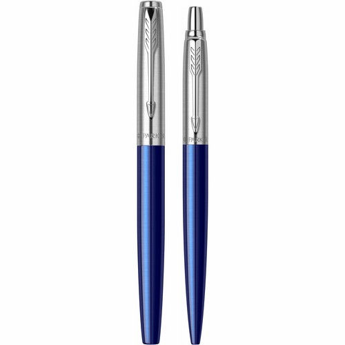 Miniatură: Set Parker Jotter Royal Blue Stilou, Pix, Etui, Mina, Convertor, Calimara, Punga