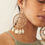 Thumbnail: Crochet Shell Earring