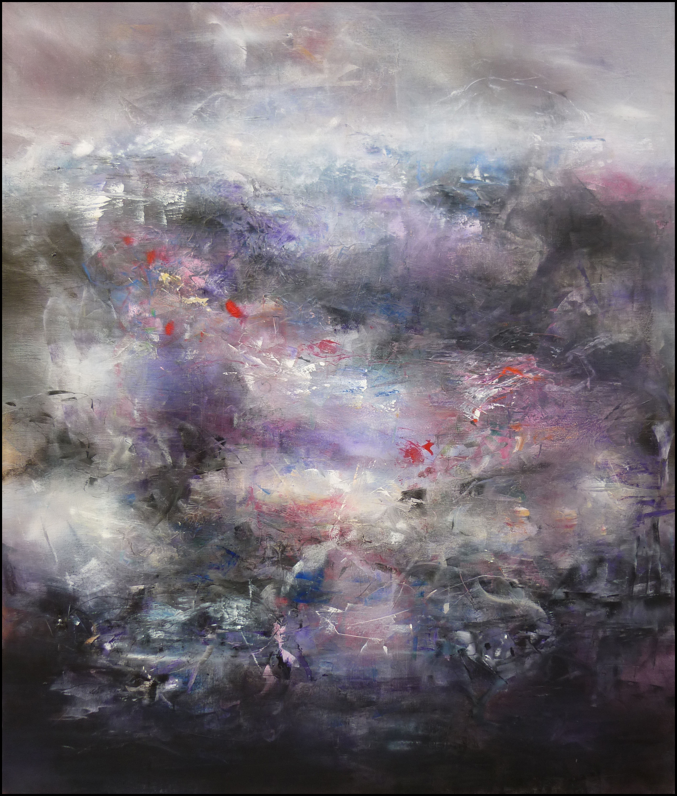 735 acrylique sur toile 120x100cm