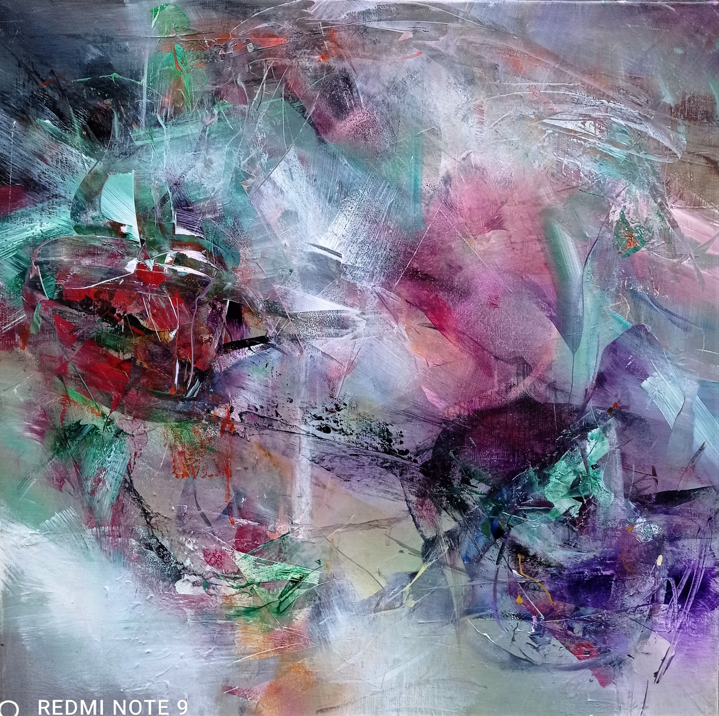 883 acrylique sur toile 60x60cm