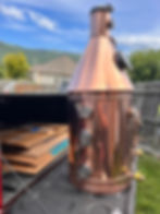 Thumbnail: 20 Gallon Custom Copper Moonshine Still w/sealed worm