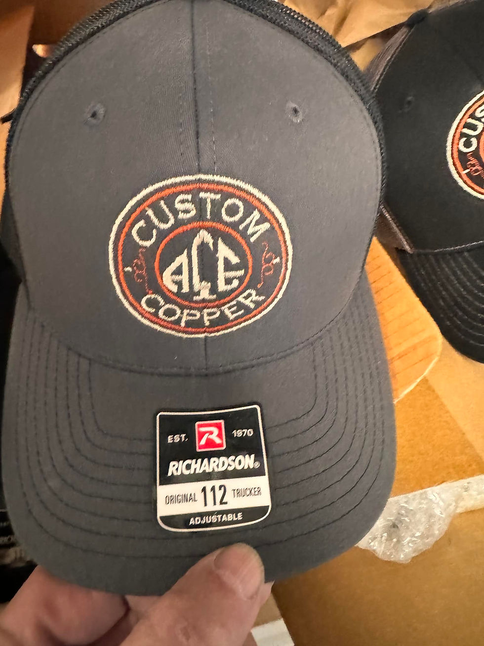 Thumbnail: Ace Custom Copper Logo Hat