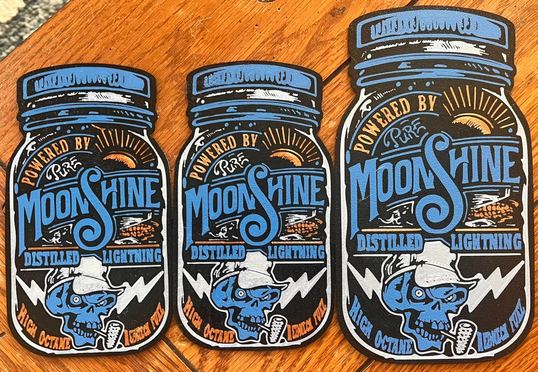 Powered By Moonshine Sign