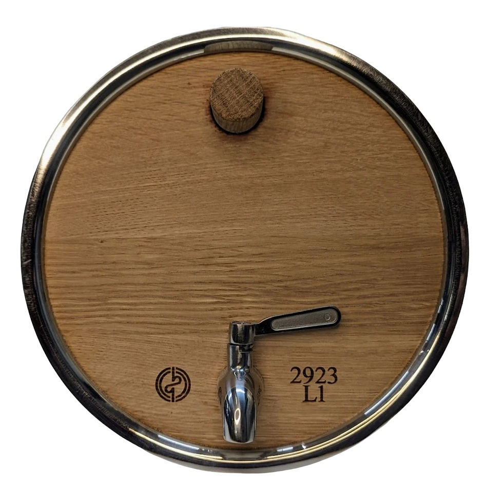 American White Oak 5-gallon (19L) capacity Barrel