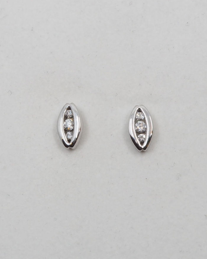 Boucles 3 diamants