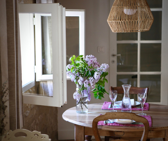 Living room at Mas Saint Geniès