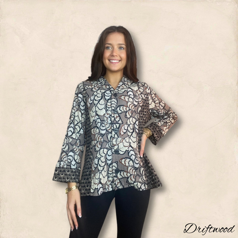 Rustling Leaves Princess Seamed Shirt