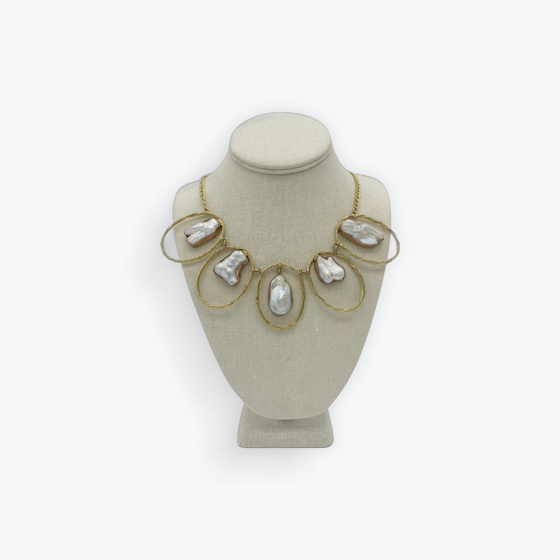 Necklace w/ Mother of Pearl (NAR-2966)