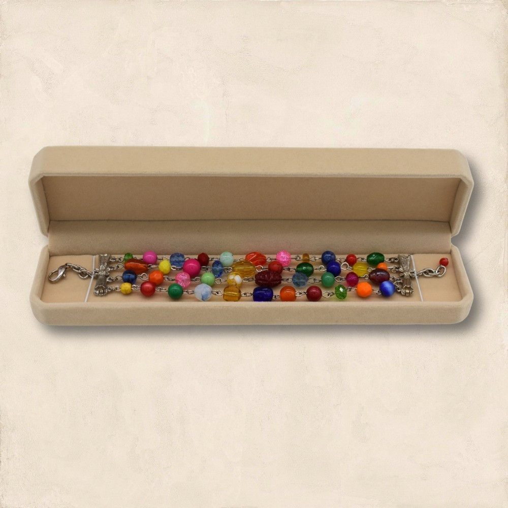 Vintage Multicolor Beads Bracelet