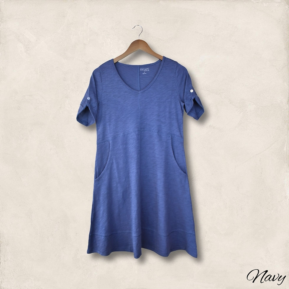 Thumbnail: Cotton Slub Bistro Dress