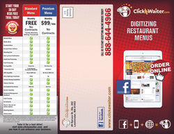 Click-A-Waiter Pamphlet