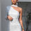 Thumbnail: Silver Sequin Party Dress