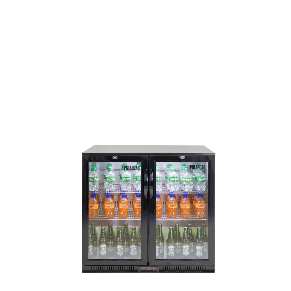 PolarCab Back Bar Drinks Cooler – LG198 – Hinged Doors – product image