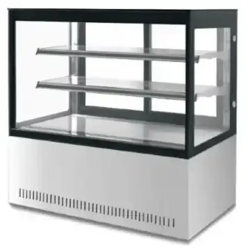 PACIFIC Hot Food Display Cabinet – GN-1200H2 – 1200mm – Square Glass – product image
