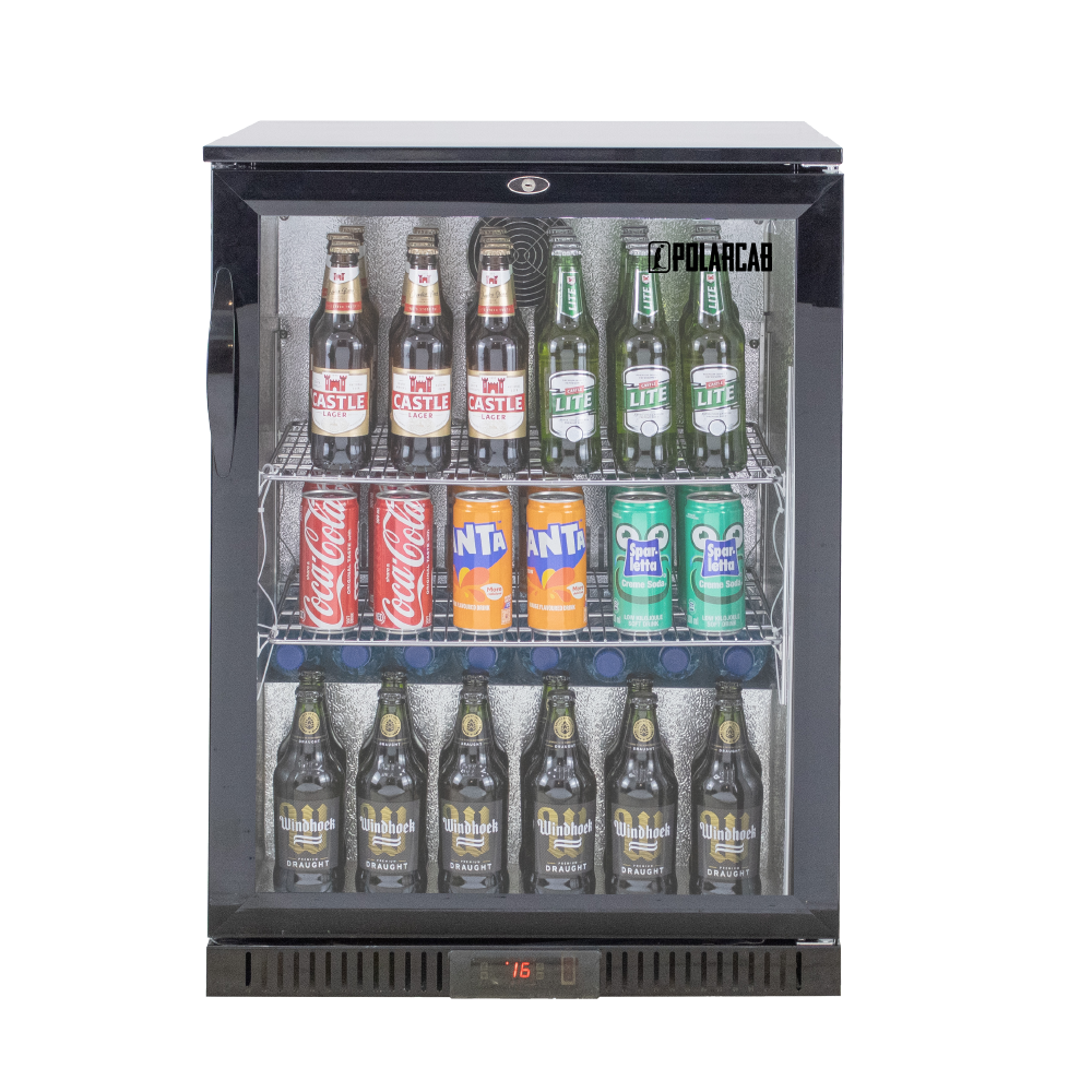 PolarCab Back Bar Drinks Cooler – LG128 – Hinged Door – product image