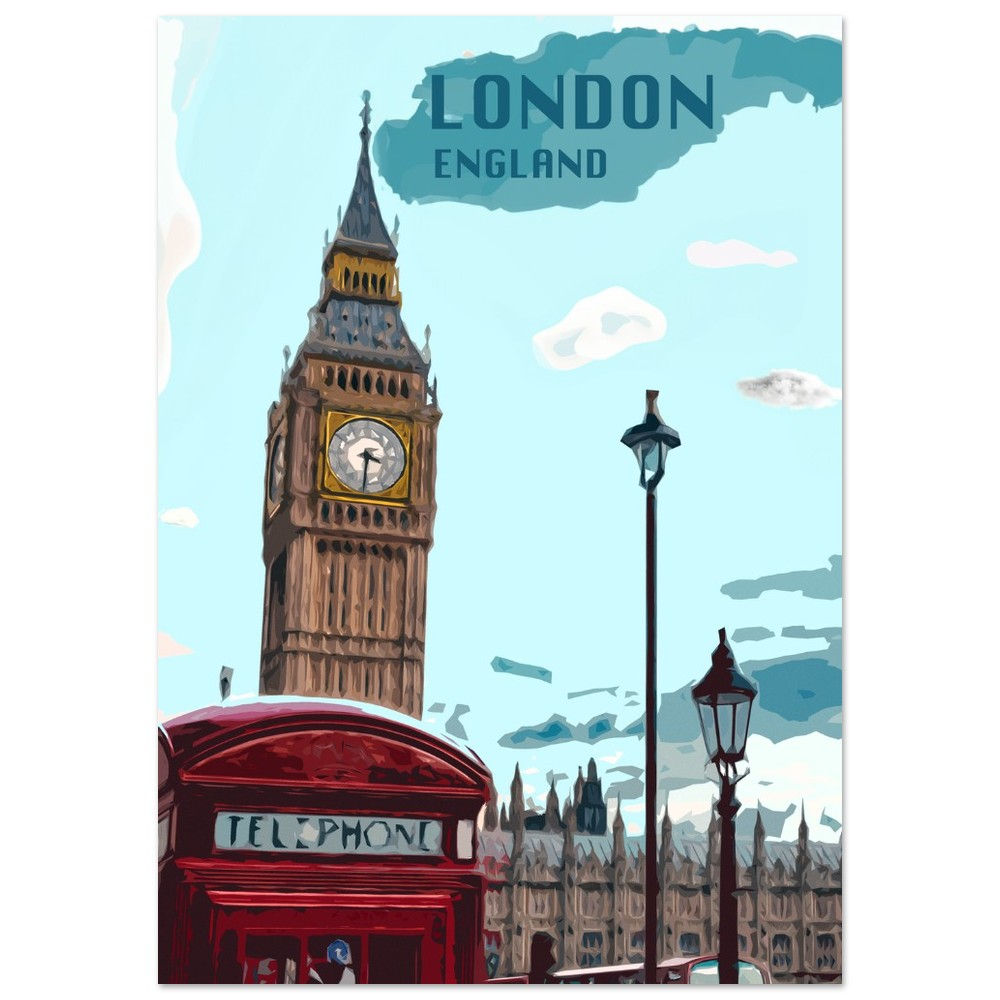 London Paper Poster