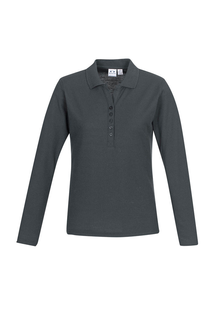 Thumbnail: Biz Crew LS Polo Men's P400ML & Ladies P400LL