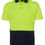Thumbnail: JB's Adults Hi Vis Non Cuff Traditional Polo 6HVNC