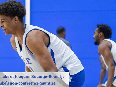 PODCAST: What to make of Joaquim Boumtje-Boumtje + Duke's non-conference gauntlet