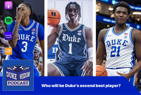 PODCAST: Who will be Duke's second best player?