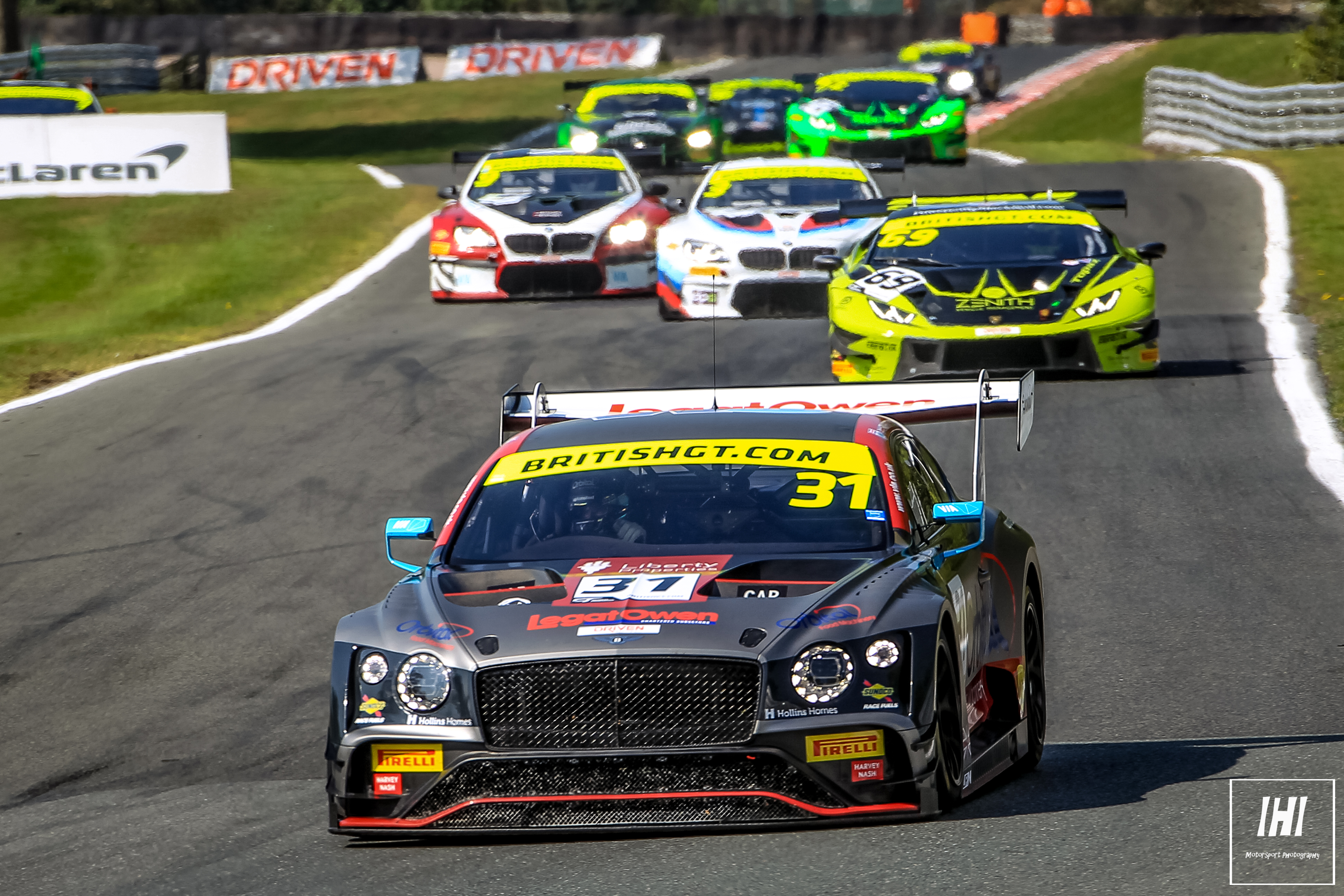 Leading the field in British GT