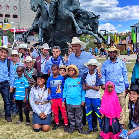 CFNs Joins Canada's Immigration Minister @ Calgary Stampede