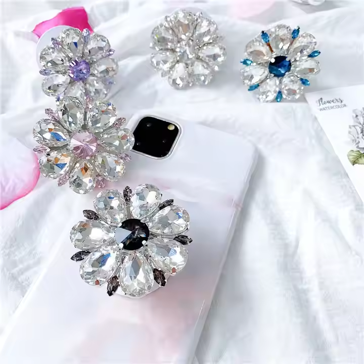Thumbnail: Diamond Rhinestone Phone Griptok