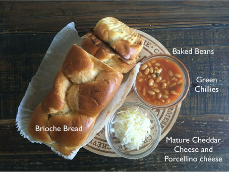 Chaa Da Cup - Please! No.9 - Classic Beans on Toast with a Cheesy Twist