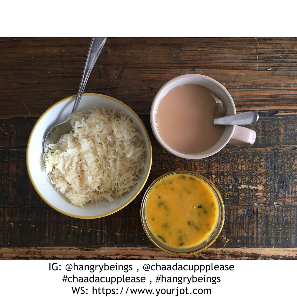 Chaa Da Cup - Please! No.50 - Jeera Chawl 