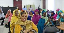 There is a woman in Somalia