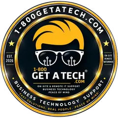 1-800GetATech.com seal – Business Technology Support