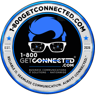 1-800GetConnected.com seal – Business Communications, IT Solutions, Nationwide