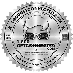 1-800GetConnected.com silver seal – A 008Networks Company