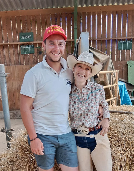 Laurène Devine et Dylan Puniere