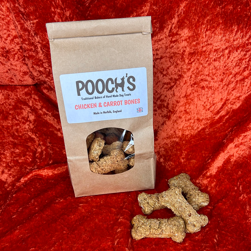 Pooch’s Chicken & Carrot Bones