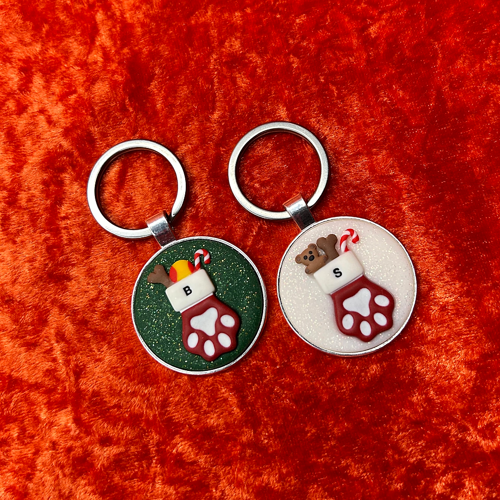 Santa's Stocking tag