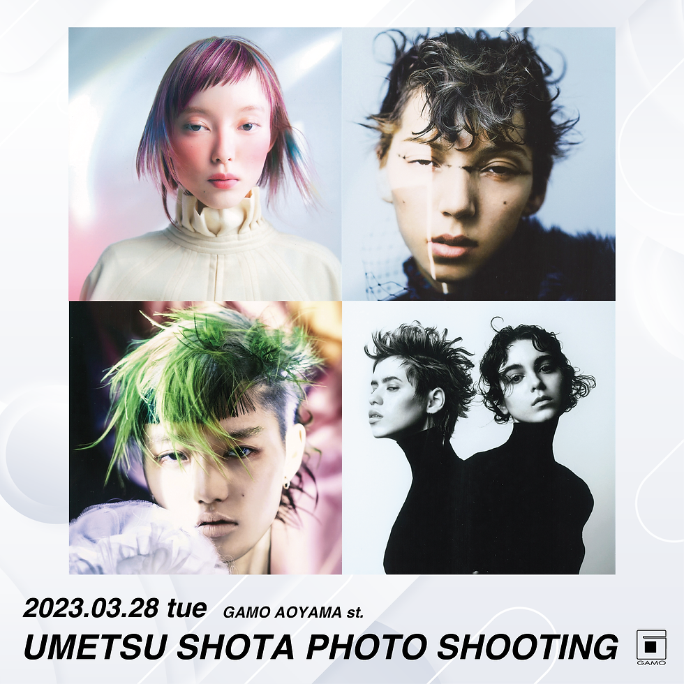 【3/28 青山】UMETSU SHOTA PHOTO SHOOTING