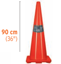 Conos de seguridad de PVC