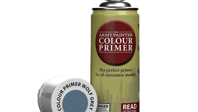 Army Painter: Colour Primer - Wolf Grey (400 ml)