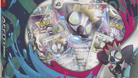 PKM: Karmesin & Purpur Cards Affiti-Ex Kollektion (D)
