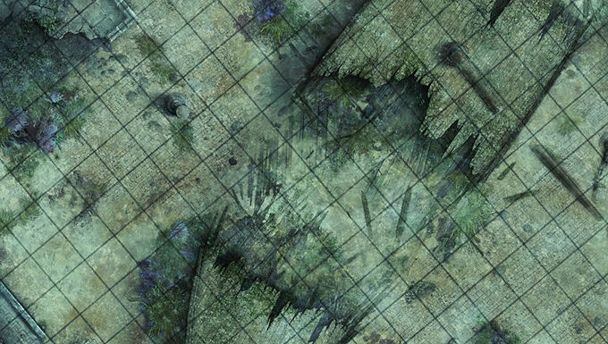 Pathfinder Flip-Mat: Sunken City