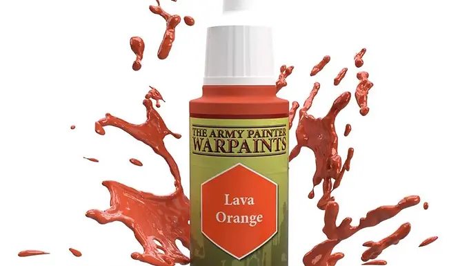 Warpaints Lava Orange 18ml