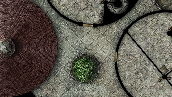 Pathfinder Flip-Mat: Remote Villas (E)