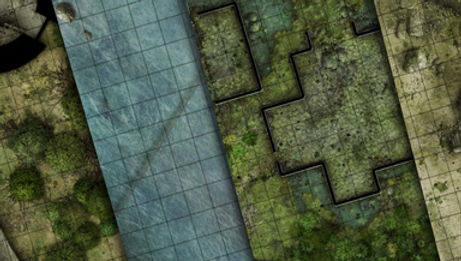 Pathfinder Flip-Mat: Kingmaker Adventure Path River Kingdoms Ruins Multi-Pack E