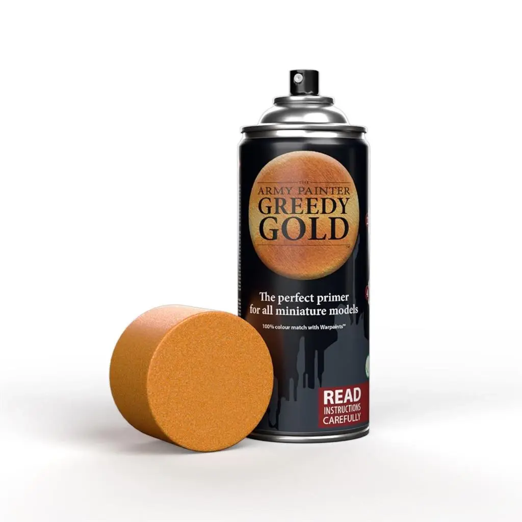 Army Painter: Colour Primer - Greedy Gold (400 ml)