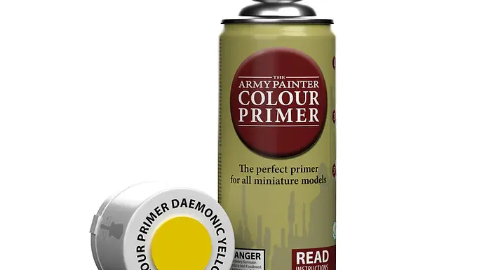 Army Painter: Colour Primer - Daemonic Yellow (400 ml)