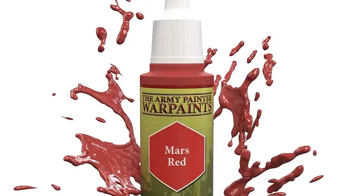 Warpaints Mars Red 18ml