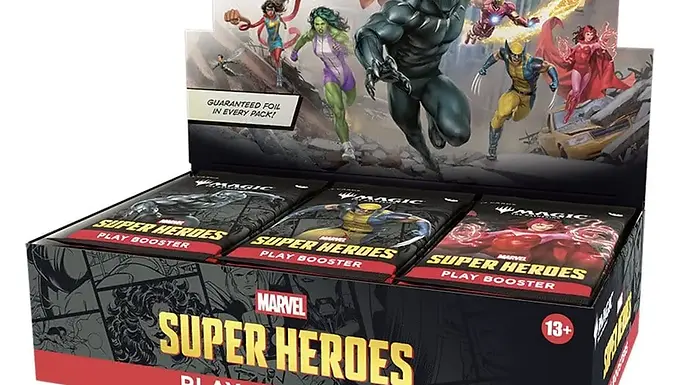 MTG - Marvel Super Heroes Play Booster Display (30 Packs) - DE
